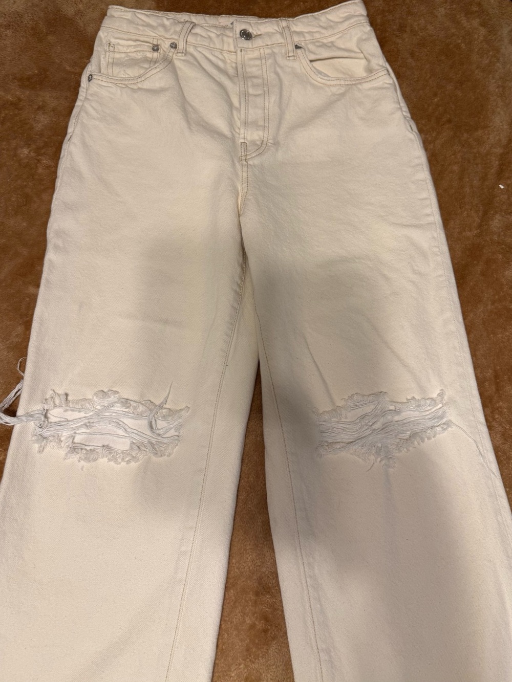 We The Free Women's High-Rise Jeans in Cream